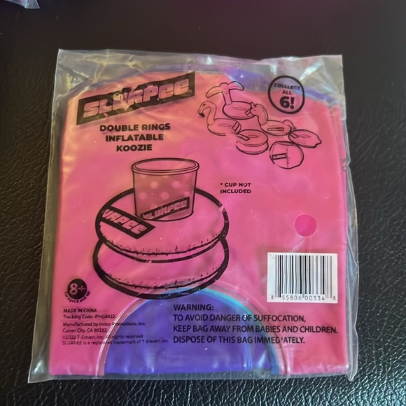 7-Eleven Slurpee Inflatable Drink Koozies - Picture 7 of 9